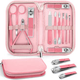 Ocevara Manicure Pedicure Set, 12 Pcs Nail Care Kit for Women, Mens Nail Grooming Kit, Manicure & - image 1