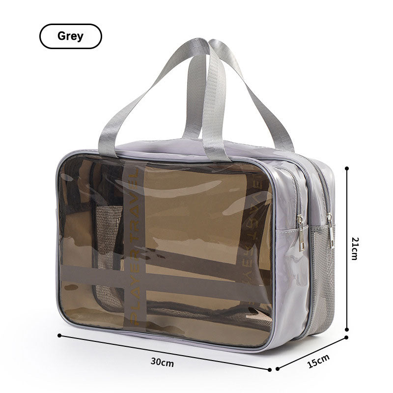 Ocevara New portable waterproof large-capacity wet and dry separation toiletry, makeup storage and - image 8