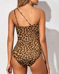 Ocevara Ocevara - One Shoulder One Piece Swimsuit for Women Tummy Control Bathing Suits - image 19