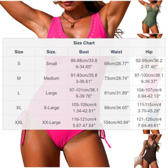 Backless Mesh High-Cut Bikini Set