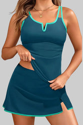 Ocevara Two Piece Bathing Suits with Pockets Tummy Control V-Wire Swimwear - image 1