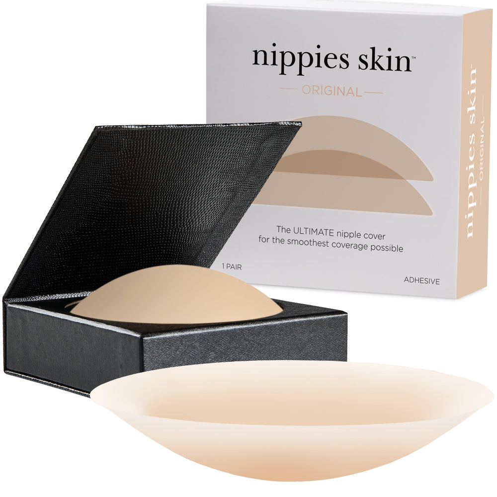 Ocevara Nipple Cover - Sticky Adhesive Silicone Nipple Pasties - Reusable Pasty Nipple Covers for - image 1