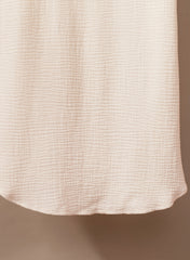 Ocevara Ocevara - White Solid Color Long Sun-proof Cardigan Cover Up - image 40