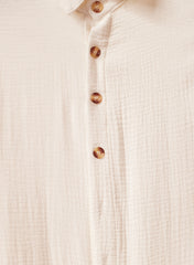 Ocevara Ocevara - White Solid Color Long Sun-proof Cardigan Cover Up - image 41
