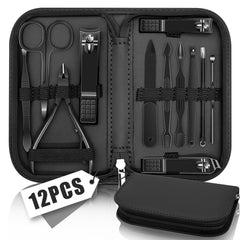 Ocevara Manicure Pedicure Set, 12 Pcs Nail Care Kit for Women, Mens Nail Grooming Kit, Manicure & - image 25