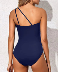 Ocevara Ocevara - One Shoulder One Piece Swimsuit for Women Tummy Control Bathing Suits - image 19