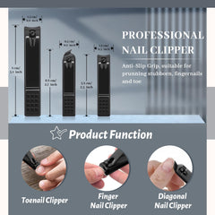 Ocevara Manicure Pedicure Set, 12 Pcs Nail Care Kit for Women, Mens Nail Grooming Kit, Manicure & - image 27