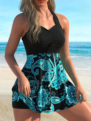 Ocevara ! Strap Top & Fitted Swim Shorts Separable Swimsuit - image 9