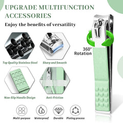 Ocevara Manicure Pedicure Set, 12 Pcs Nail Care Kit for Women, Mens Nail Grooming Kit, Manicure & - image 12