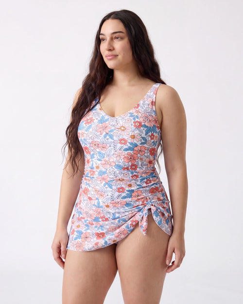 2-in-1 Sculpting Swim Dress