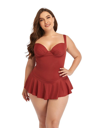 Ocevara New Sweetheart Neckline Underwire One-Piece Swimsuit - image 7