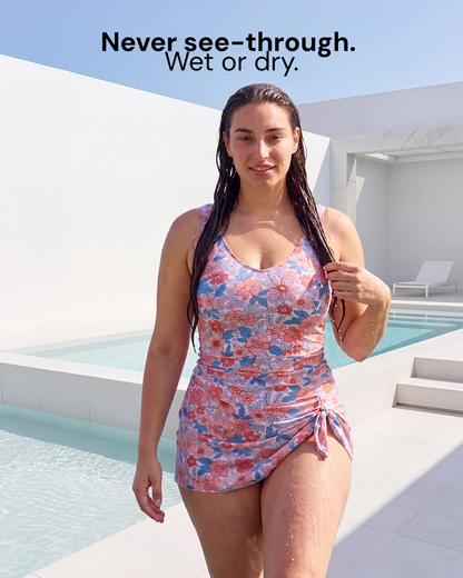 2-in-1 Sculpting Swim Dress
