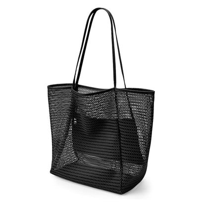 Ocevara Women's Swimming Beach Bag Portable One Shoulder Storage Bag Crossbody Bag Versatile Mesh Bag - image 6