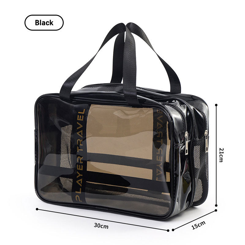 Ocevara New portable waterproof large-capacity wet and dry separation toiletry, makeup storage and - image 6