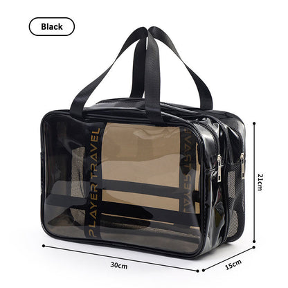 Ocevara New portable waterproof large-capacity wet and dry separation toiletry, makeup storage and - image 6