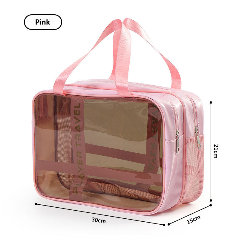 Ocevara New portable waterproof large-capacity wet and dry separation toiletry, makeup storage and - image 7