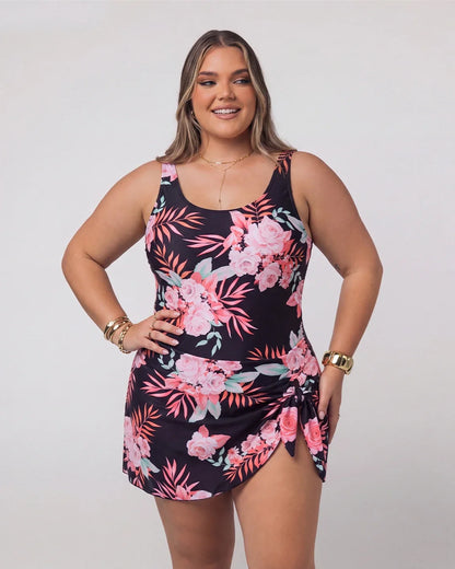 2-in-1 Sculpting Swim Dress