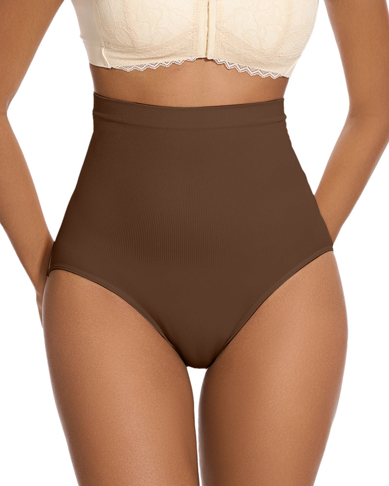 Ocevara High Waist Tummy Control Brief Panty (2 Pack) - image 7