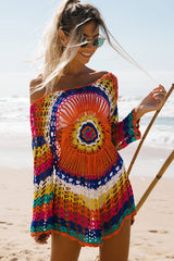 Ocevara Colorful Sun Protection Swimsuit Cover Up - image 1