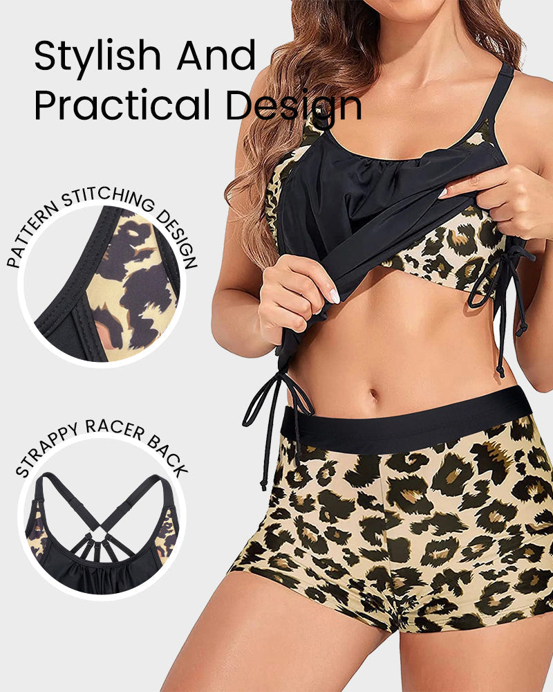 Ocevara Ocevara - Flattering Two-Piece Tankini Swimsuit - image 7