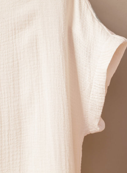 Ocevara Ocevara - White Solid Color Long Sun-proof Cardigan Cover Up - image 42