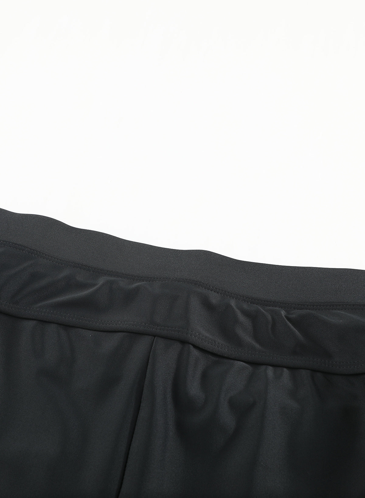 Ocevara Black Quick-drying Conservative High Waist Swim Short - image 18