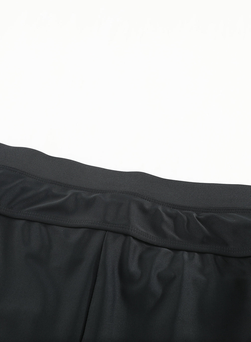 Ocevara Black Quick-drying Conservative High Waist Swim Short - image 18