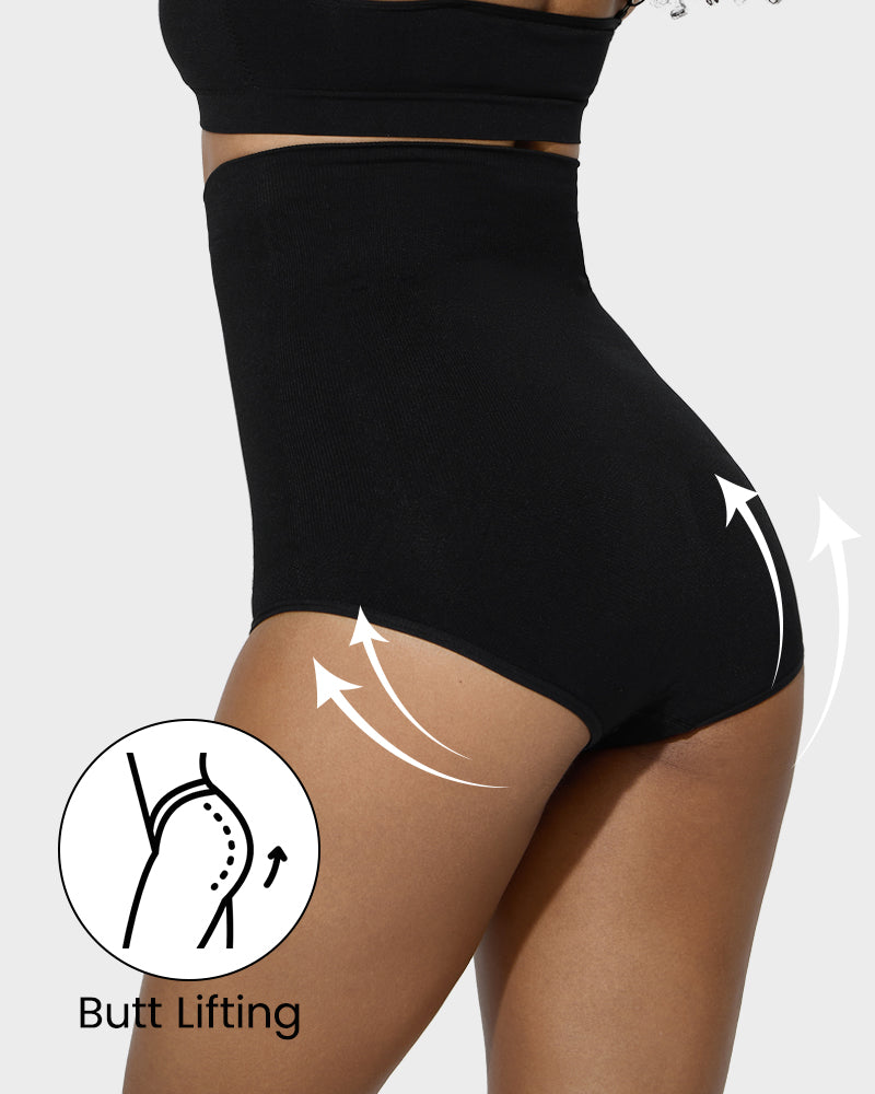Ocevara High Waist Tummy Control Brief Panty (2 Pack) - image 11