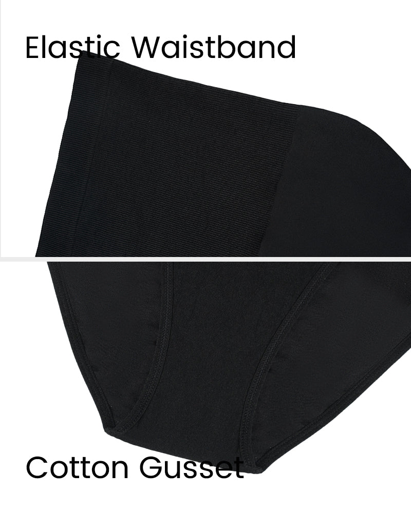 Ocevara High Waist Tummy Control Brief Panty (2 Pack) - image 13