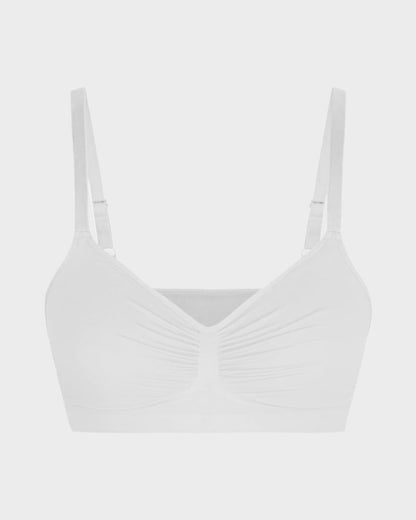 Ocevara Ocevara Women's Full Coverage Non-Padded Wireless Sculpt Bra - image 16